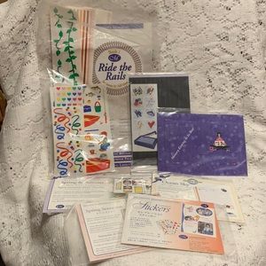 Creative Memories Stickers, Ideas, and Magnets.